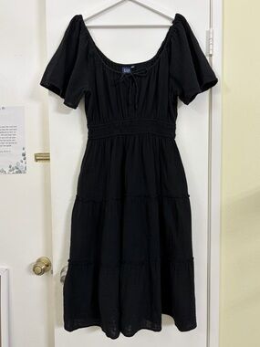 gapstudio seamed denim midi dress GapStudio Seamed Denim Midi Dress